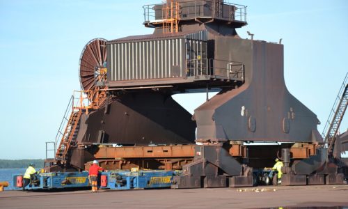 Odotusta Crane from port of Kokkola