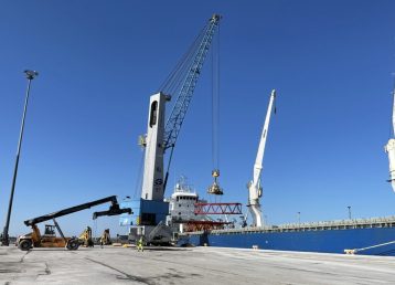Gottwald, crane from port of Kokkola