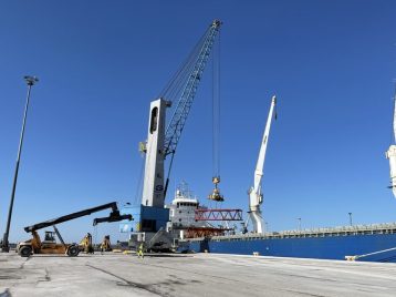 Gottwald, crane from port of Kokkola
